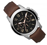 Watch Fossil Man Grant in Steel FS4813 - FS4813